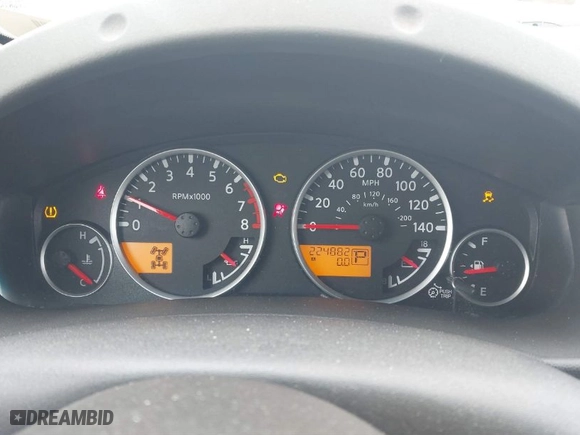 2012 Nissan Pathfinder SV with VIN 5N1AR1NB5CC624434, listed as a IAAI auction lot 41516540 with 224,882 mi miles. Bid and sale history available at carsss.com. Image 7.