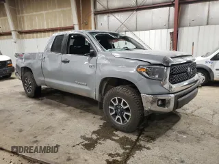 2021 Toyota Tundra SR with VIN 5TFUY5F13MX044854, listed as a Copart auction lot 45607375 with 40,448 mi miles and Salvage title. Bid and sale history available at DreamBid. Image 4.