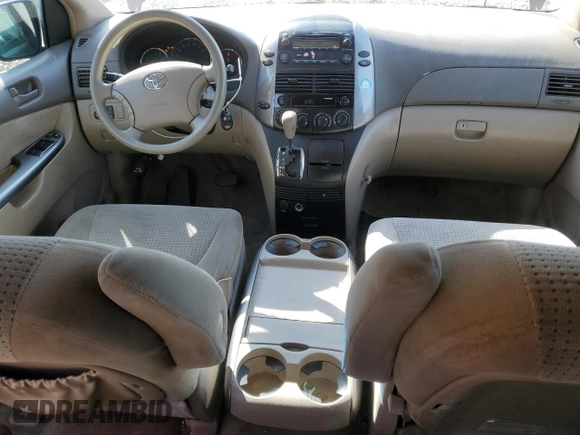 2006 Toyota Sienna LE with VIN 5TDBA23C76S061682, listed as a Copart auction lot 48482965 with 186,204 mi miles and Clean Title. Bid and sale history available at carsss.com. Image 8.