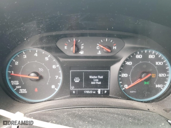 2019 Chevrolet Equinox LS with VIN 2GNAXHEV0K6111829, listed as a Copart auction lot 50423505 with 178,523 mi miles and Salvage Title. Bid and sale history available at carsss.com. Image 9.