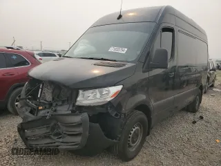 2019 Mercedes-Benz Sprinter Passenger with VIN WDZPF0CD5KP065531, listed as a Copart auction lot 71033754 with 53,545 mi miles and Salvage Title. Bid and sale history available at carsss.com. Image 1.