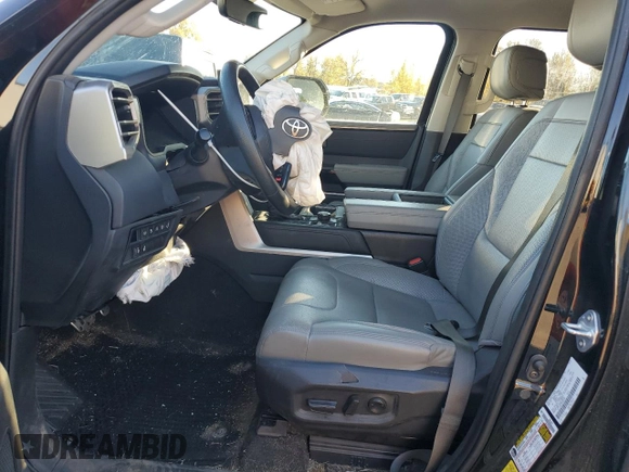 2022 Toyota Tundra Limited Hybrid with VIN 5TFJC5EC5NX001607, listed as a Copart auction lot 79141624 with 76,329 mi miles and Salvage title. Bid and sale history available at DreamBid. Image 7.