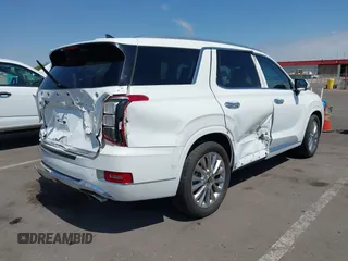 2020 Hyundai Palisade Limited with VIN KM8R5DHEXLU097166, listed as a IAAI auction lot 41480825 with 79,500 mi miles and . Bid and sale history available at DreamBid. Image 4.