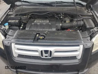 2006 Honda Pilot LX with VIN 2HKYF18106H541677, listed as a Copart auction lot 44237085 with 182,296 mi miles and Salvage Title. Bid and sale history available at DreamBid. Image 14.