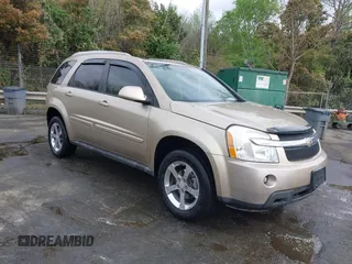 2007 Chevrolet Equinox LT with VIN 2CNDL73F476030570, listed as a IAAI auction lot 41932710 with 149,378 mi miles. Bid and sale history available at carsss.com. Image 1.