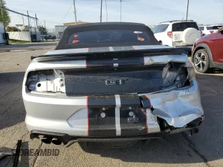 2018 Ford Mustang GT Premium with VIN 1FATP8FF0J5111712, listed as a Copart auction lot 53777685 with 100,913 mi miles and Salvage title. Bid and sale history available at DreamBid. Image 6.