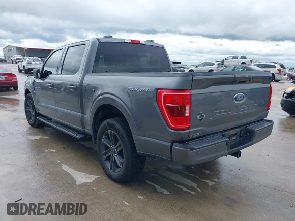 2023 Ford F-150 XL with VIN 1FTEW1C53PKD58824, listed as a IAAI auction lot 40265055 with 25,958 mi miles and . Bid and sale history available at DreamBid. Image 3.