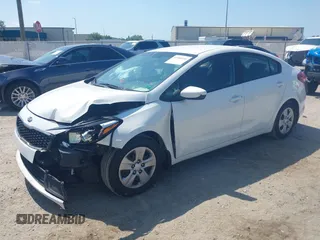 2017 Kia Forte LX with VIN 3KPFK4A75HE091714, listed as a IAAI auction lot 41908144 with 99,736 mi miles. Bid and sale history available at carsss.com. Image 17.