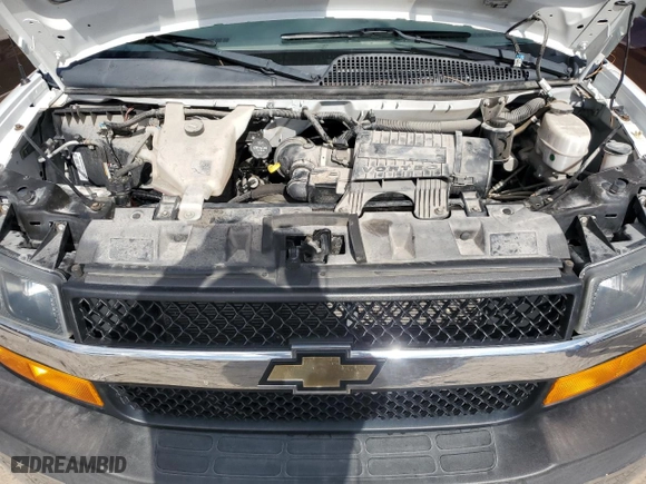 2018 Chevrolet Express Passenger LT with VIN 1GAZGPFG7J1332036, listed as a Copart auction lot 84705964 with 45,900 mi miles and Salvage Title. Bid and sale history available at carsss.com. Image 12.
