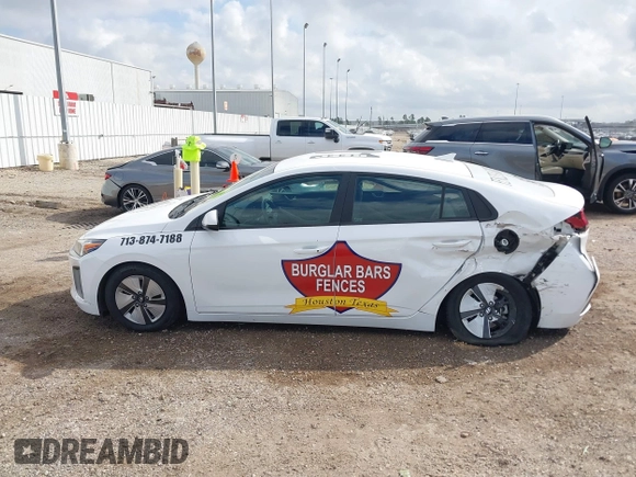 2022 Hyundai Ioniq Blue with VIN KMHC65LC4NU279625, listed as a IAAI auction lot 41518795 with 75,232 mi miles and . Bid and sale history available at DreamBid. Image 14.