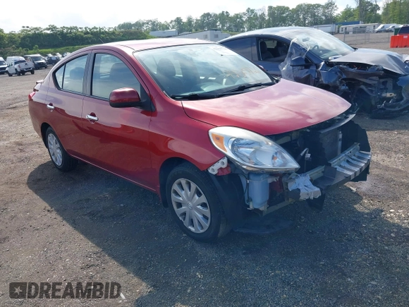 2013 Nissan Versa SV with VIN 3N1CN7AP5DL857509, listed as a IAAI auction lot 42365726 with 75,669 mi miles and . Bid and sale history available at DreamBid. Image 1.