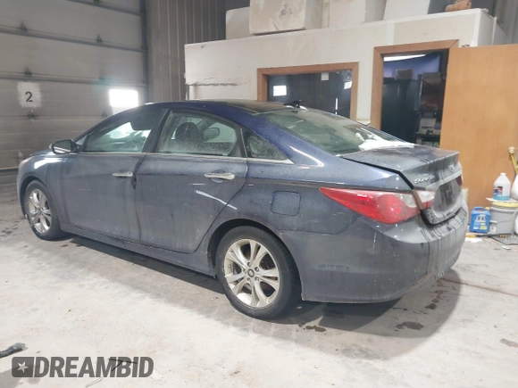 2012 Hyundai Sonata Limited with VIN 5NPEC4AC9CH328070, listed as a IAAI auction lot 41573219 with 150,726 mi miles and . Bid and sale history available at DreamBid. Image 3.
