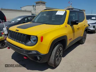 2023 Jeep Renegade Trailhawk with VIN ZACNJDC14PPP66216, listed as a IAAI auction lot 42000920 with 36,048 mi miles and . Bid and sale history available at DreamBid. Image 2.