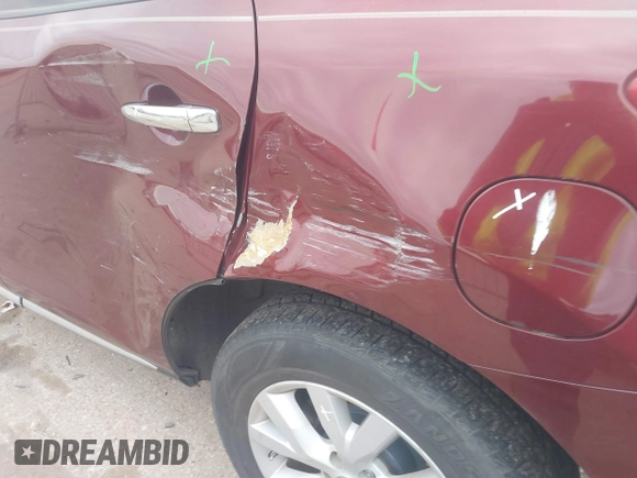 2011 Nissan Murano SL with VIN JN8AZ1MUXBW070008, listed as a IAAI auction lot 41416163 with 151,675 mi miles and . Bid and sale history available at DreamBid. Image 6.