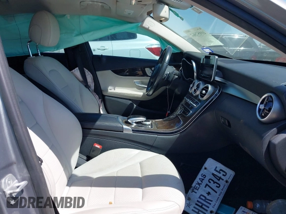 2015 Mercedes-Benz C 300 with VIN 55SWF4JB0FU056349, listed as a IAAI auction lot 41957561 with 74,764 mi miles and . Bid and sale history available at carsss.com. Image 5.