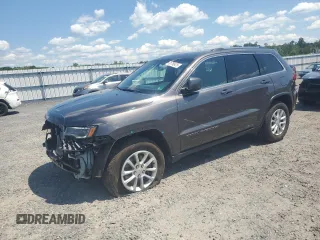 2021 Jeep Grand Cherokee Laredo X with VIN 1C4RJFAG0MC528712, listed as a Copart auction lot 61783475 with 40,046 mi miles and Salvage title. Bid and sale history available at DreamBid. Image 1.