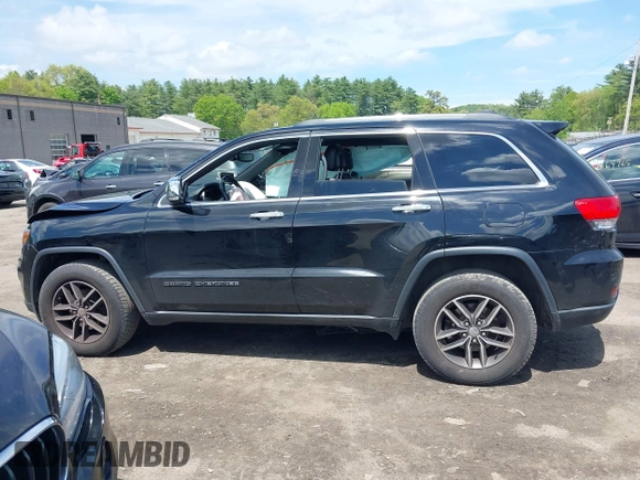 2017 Jeep Grand Cherokee Limited with VIN 1C4RJFBG1HC908923, listed as a IAAI auction lot 42253255 with 97,355 mi miles and . Bid and sale history available at DreamBid. Image 14.