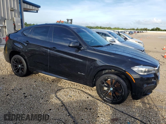 2017 BMW X6 z VIN 5UXKU6C30H0W38720, wystawiony jako Copart lot #66009714 z przebiegiem 88 778 mil mil oraz Szkoda całkowita • Salvage title. Historia ofert i sprzedaży dostępna na DreamBid. Obrazek 4.