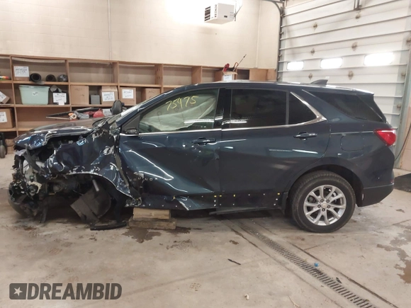 2019 Chevrolet Equinox LT z VIN 3GNAXUEV9KL319387, wystawiony jako IAAI lot #40875475 z przebiegiem 103 016 mil mil oraz . Historia ofert i sprzedaży dostępna na DreamBid. Obrazek 15.
