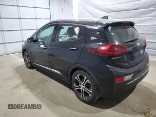 2017 Chevrolet Bolt EV Premier with VIN 1G1FX6S02H4172453, listed as a Copart auction lot 56331215 with 87,163 mi miles and Salvage title. Bid and sale history available at DreamBid. Image 2.