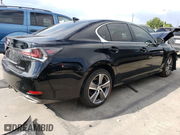 2016 Lexus GS 350 with VIN JTHCZ1BL6GA002287, listed as a Copart auction lot 70623274 with 92,150 mi miles and Salvage Title. Bid and sale history available at carsss.com. Image 3.