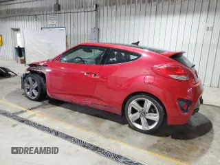 2013 Hyundai Veloster Turbo z VIN KMHTC6AE7DU111060, wystawiony jako Copart lot #57816425 z przebiegiem 140 842 mil mil oraz Szkoda całkowita • Salvage title. Historia ofert i sprzedaży dostępna na DreamBid. Obrazek 2.