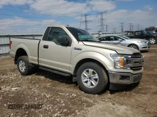2018 Ford F-150 XL with VIN 1FTMF1E5XJKE35365, listed as a Copart auction lot 51152095 with 49,572 mi miles and Salvage title. Bid and sale history available at DreamBid. Image 4.