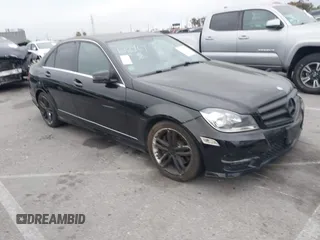 2013 Mercedes-Benz C 300 Sport with VIN WDDGF8AB3DG153597, listed as a IAAI auction lot 42062599 with 107,259 mi miles and . Bid and sale history available at DreamBid. Image 1.