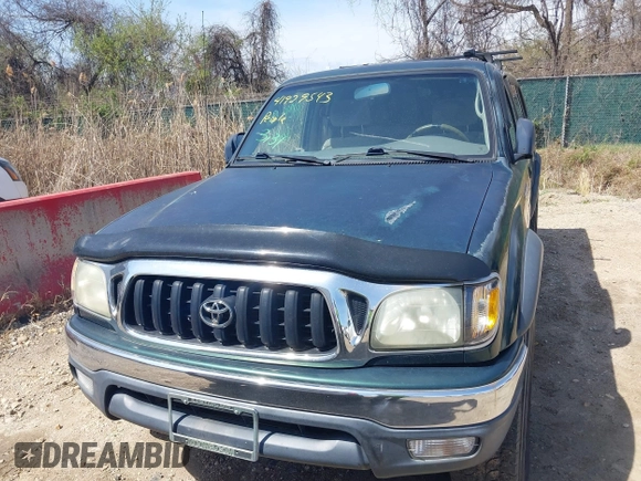 2003 Toyota Tacoma with VIN 5TEWN72N53Z185860, listed as a IAAI auction lot 41929543 with 324,407 mi miles. Bid and sale history available at carsss.com. Image 6.