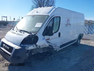 2019 Ram ProMaster Cargo with VIN 3C6TRVDG0KE503696, listed as a IAAI auction lot 41193173 with Not Provided miles. Bid and sale history available at carsss.com. Image 2.