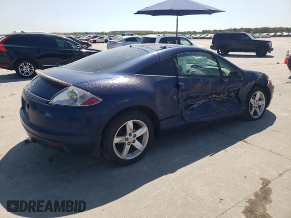 2009 Mitsubishi Eclipse GS with VIN 4A3AK24F89E034824, listed as a Copart auction lot 71601444 with 113,298 mi miles and Salvage Title. Bid and sale history available at carsss.com. Image 3.