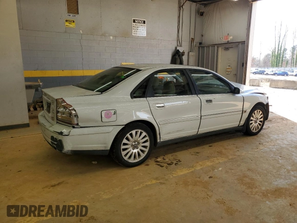 2006 Volvo S80 с VIN YV1TS592061442718, выставлен на аукционе Copart как лот 45858025 с пробегом 220 205 миль миль и Списание • Salvage title. История ставок и продаж доступна на DreamBid. Изображение 3.