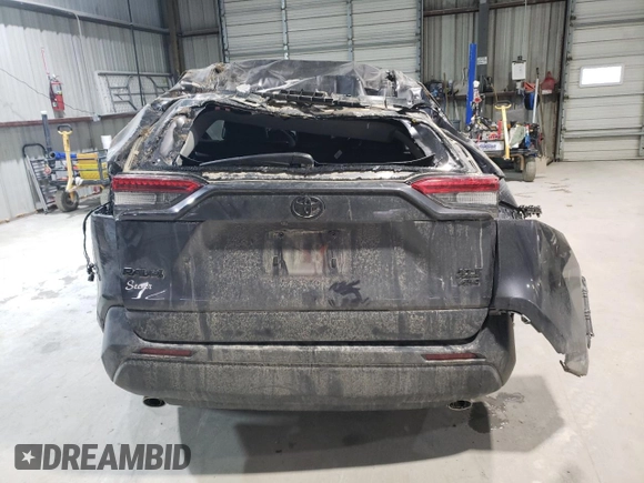 2023 Toyota RAV4 XLE Premium with VIN 2T3A1RFV2PC386663, listed as a Copart auction lot 45134765 with 26,726 mi miles and Salvage Title. Bid and sale history available at carsss.com. Image 6.