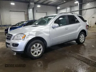 2007 Mercedes-Benz M 350 with VIN 4JGBB86E37A226893, listed as a Copart auction lot 46915485 with 171,518 mi miles and Salvage Title. Bid and sale history available at DreamBid. Image 1.