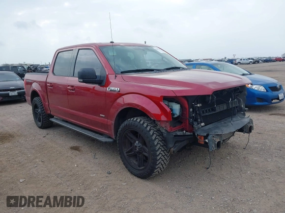 2016 Ford F-150 XL with VIN 1FTEW1CP1GKD22762, listed as a IAAI auction lot 41687389 with 131,542 mi miles and . Bid and sale history available at carsss.com. Image 1.