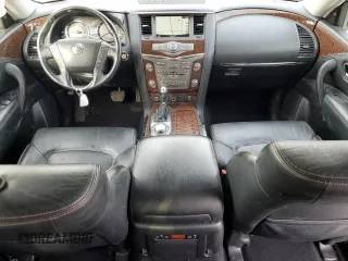 2020 Nissan Armada SL with VIN JN8AY2NC3L9621331, listed as a Copart auction lot 43926685 with 116,566 mi miles and Salvage Title. Bid and sale history available at carsss.com. Image 8.