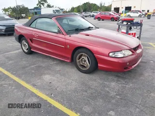 1995 Ford Mustang with VIN 1FALP4447SF232808, listed as a IAAI auction lot 42625098 with 120,920 mi miles and . Bid and sale history available at DreamBid. Image 1.