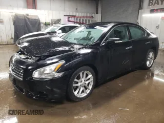 2009 Nissan Maxima S z VIN 1N4AA51EX9C823853, wystawiony jako Copart lot #43222645 z przebiegiem 106 991 mil mil oraz Szkoda całkowita • Salvage title. Historia ofert i sprzedaży dostępna na DreamBid. Obrazek 1.