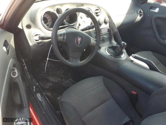 2007 Pontiac Solstice with VIN 1G2MB35B87Y112276, listed as a Copart auction lot 75092924 with 27,692 mi miles and Salvage Title. Bid and sale history available at carsss.com. Image 8.
