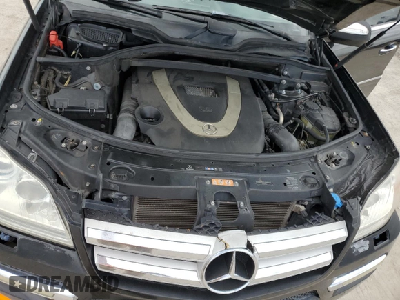 2010 Mercedes-Benz GL-Class GL 450 with VIN 4JGBF7BEXAA560138, listed as a Copart auction lot 76131424 with 0 mi miles and Salvage Title. Bid and sale history available at carsss.com. Image 12.