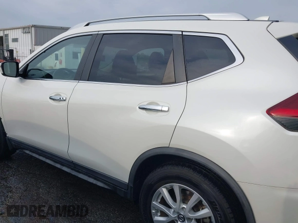 2019 Nissan Rogue SV with VIN KNMAT2MT3KP540707, listed as a IAAI auction lot 42034015 with 17,312 mi miles and . Bid and sale history available at DreamBid. Image 14.