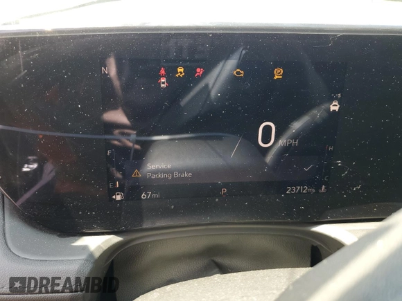 2024 Buick Encore GX Preferred with VIN KL4AMCSL7RB216859, listed as a Copart auction lot 53822495 with 23,712 mi miles and Salvage title. Bid and sale history available at DreamBid. Image 9.