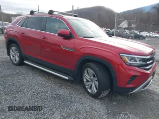 2021 Volkswagen Atlas SEL with VIN 1V2BE2CA7MC209782, listed as a IAAI auction lot 41148446 with 38,099 mi miles and . Bid and sale history available at DreamBid. Image 1.