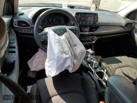 2019 Hyundai Elantra GT with VIN KMHH35LE9KU102791, listed as a Copart auction lot 71673744 with 93,191 mi miles and Salvage Title. Bid and sale history available at carsss.com. Image 8.
