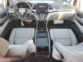 2024 Honda Odyssey EX-L with VIN 5FNRL6H63RB042753, listed as a Copart auction lot 65665724 with Not Provided miles and Salvage Title. Bid and sale history available at DreamBid. Image 8.