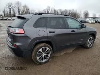 2022 Jeep Cherokee Limited with VIN 1C4PJMDX4ND548898, listed as a Copart auction lot 49797095 with 12,338 mi miles and Clean Title. Bid and sale history available at DreamBid. Image 3.