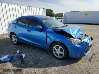 2019 Toyota Yaris Sedan L with VIN 3MYDLBYV7KY527905, listed as a Copart auction lot 73745764 with 47,108 mi miles and Salvage Title. Bid and sale history available at carsss.com. Image 4.