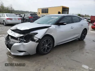 2018 Nissan Maxima SL with VIN 1N4AA6AP4JC391403, listed as a Copart auction lot 53405365 with 148,500 mi miles and Salvage title. Bid and sale history available at DreamBid. Image 1.