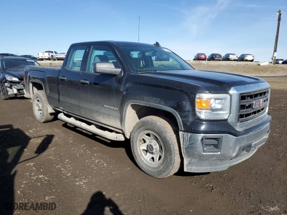 2015 GMC Sierra 1500 with VIN 1GTV2TEH0FZ326742, listed as a Copart auction lot 47946905 with 297,444 mi miles and Salvage Title. Bid and sale history available at carsss.com. Image 4.