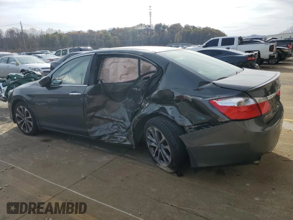 2014 Honda Accord Sport with VIN 1HGCR2F53EA116684, listed as a Copart auction lot 79904624 with 224,821 mi miles and Salvage Title. Bid and sale history available at DreamBid. Image 2.